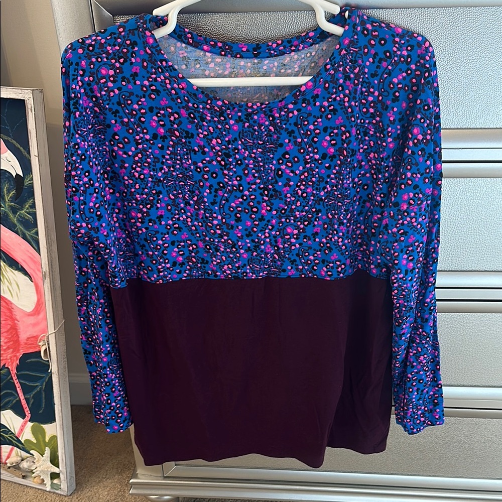 Lilly Pulitzer Finn Top size xxl